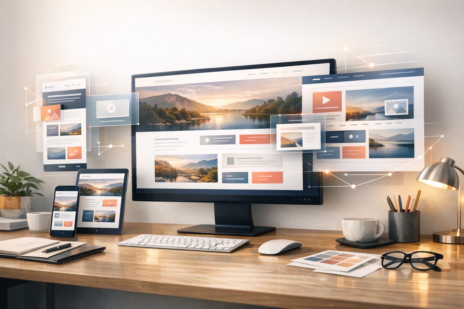 Modern custom web development showcase